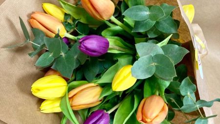 Envía Tulipanes a Domicilio con Flores L'ART: Descubre Nuestros Ramos de Tulipanes Vibrantes