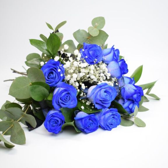 Ramo de rosas azules a domicilio - Floristería online