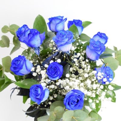 Ramo de Rosas Azules